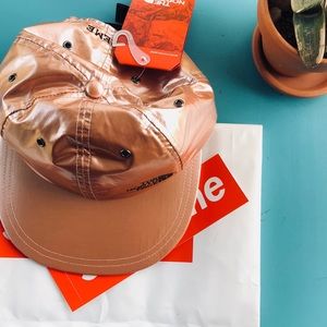 Supreme/North Face 6 Panel Rose Gold Hat SS18